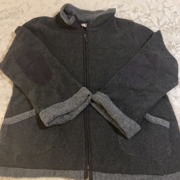 Jones New York Women’s XL Gray Comfy Zip Front Sweater - Picture 10 of 13